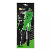 Заклепочник поворотный GRAFF 0-90MA116 290 мм 2401007