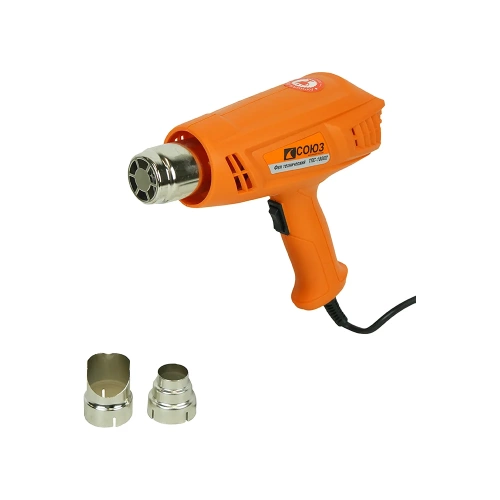 Технический фен Союз 1800 Вт, 2 ступени, 2 насадки ТПС-18002