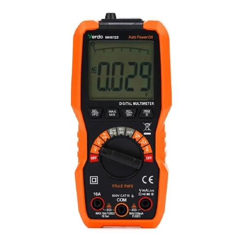 Мультиметр VERDO MH6122 портативный 0,5 проц., 6000 отсчетов MH612200