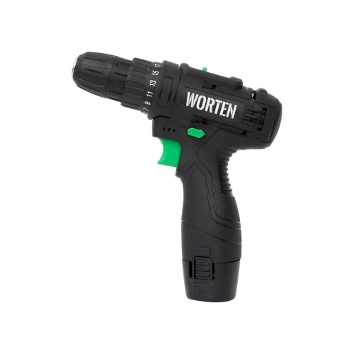Аккумуляторная дрель-шуруповерт WORTEN 1АКБ, 12В, 1,5 Ач 32Hm КА-90000328 фото 4