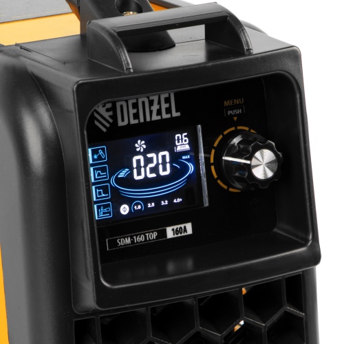 Аппарат инвертор. дуговой сварки SDM-160 Top, 160 А, ПВ 80% Denzel фото 9 Аппарат инвертор. дуговой сварки SDM-160 Top, 160 А, ПВ 80% Denzel фото 9