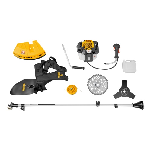 Триммер бензиновый DGT 520, 52 см3, 3 л. с, неразъемная штанга, состоит из 2 частей Denzel фото 3