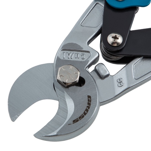 Кабелерез "Piranha", 240 мм, двухкомпонентные рукоятки, D кабеля до 14 мм, сечение 14 мм2 Gross фото 4