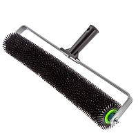 Валик игольчатый для наливных полов с рамой, острая игла, 500 мм Сибртех