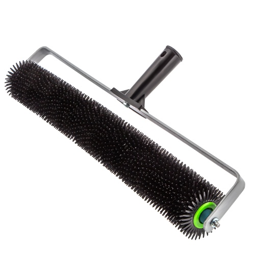 Валик игольчатый для наливных полов с рамой, острая игла, 500 мм Сибртех