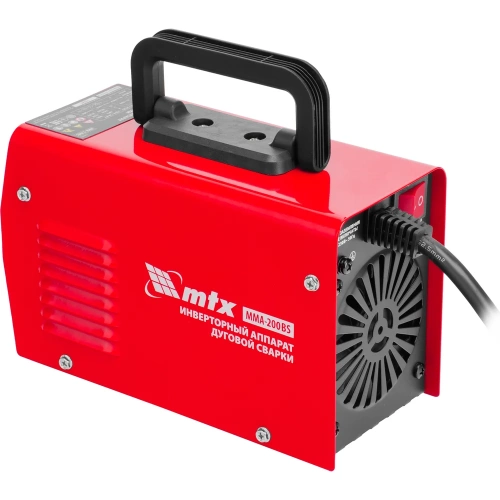 Инверторный аппарат дуговой сварки MTX MMA-200BS, 200 А, ПВ 60пр// 94398 фото 6 Инверторный аппарат дуговой сварки MTX MMA-200BS, 200 А, ПВ 60пр// 94398 фото 6