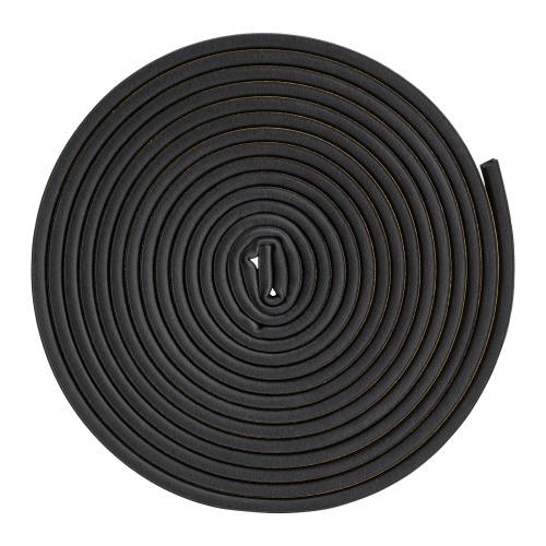 Уплотнитель резиновый, 12 м, профиль "D", черный Сибртех фото 2 Уплотнитель резиновый, 12 м, профиль "D", черный Сибртех фото 2