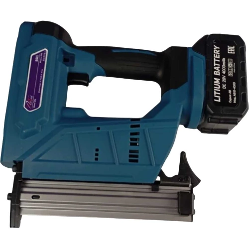 Степлер аккумуляторный AktiTool для гвоздей ES11 (15-30 мм, 20 В, 2 Li-ion аккум. 4000 mAh) 101308