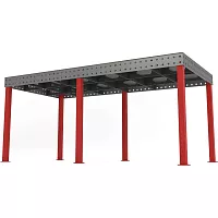Сварочный стол Flamet 1000x2000, Optima 8 мм BP-1000x2000-8