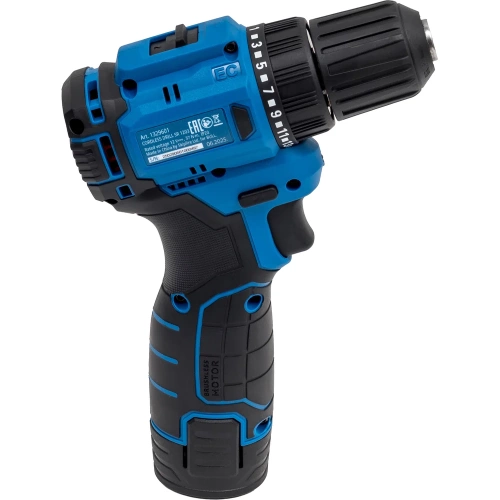 Дрель-шуруповерт аккумуляторная BULL SR 1203 бесщеточный, 12 В, 37 Нм, 2х2 Ач акб, БЗП 10 мм 1329601 фото 5 Дрель-шуруповерт аккумуляторная BULL SR 1203 бесщеточный, 12 В, 37 Нм, 2х2 Ач акб, БЗП 10 мм 1329601 фото 5