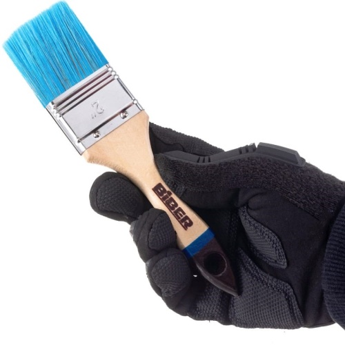 Кисть флейцевая Biber Стандарт 31264 для антисептиков 50 мм фото 5