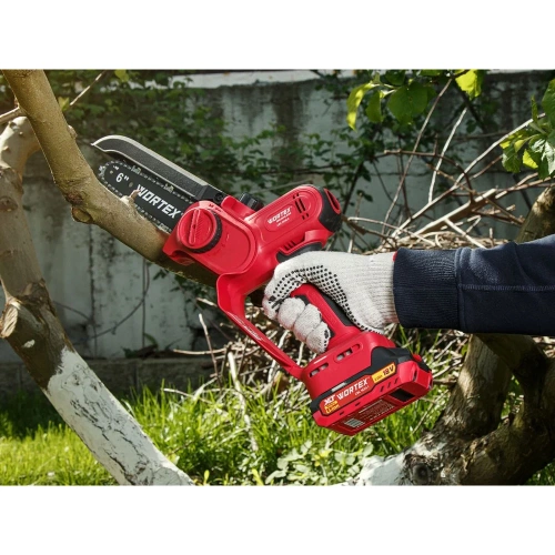 Аккумуляторная мини-пила WORTEX CEC 2518-2 в кор. ALL1 XLT SOLO бесщеточный, 18 В, 6'' 1334827 фото 9