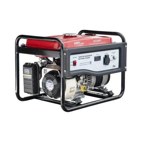 Бензиновый генератор HND GE 2200 PL с двигателем Honda GE2200PL Бензиновый генератор HND GE 2200 PL с двигателем Honda GE2200PL