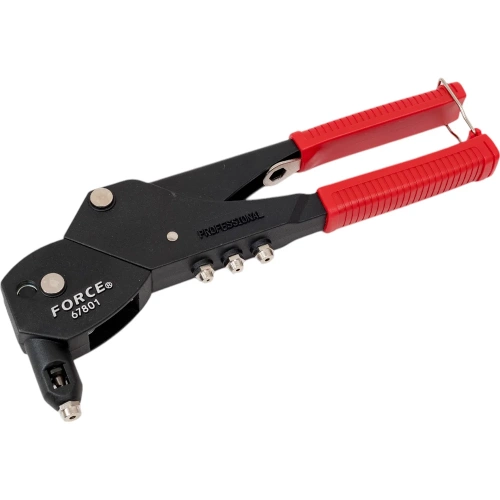 Заклепочник с набором заклепок 181 предмет FORCE T51811