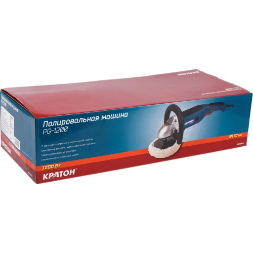 Полировальная машина Кратон PG-1200 3 05 05 001 фото 6