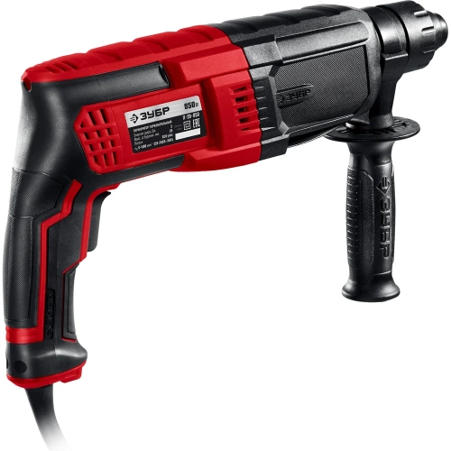 Перфоратор ЗУБР SDS Plus 28 мм, 850 Вт П-28-850 фото 8 Перфоратор ЗУБР SDS Plus 28 мм, 850 Вт П-28-850 фото 8