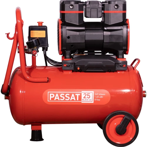 Компрессор Aurora PASSAT-25 BLACK 4G новое поколение 24 л, 249 л/мин, 1.45 кВт 38253 фото 3