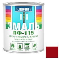 Эмаль Proremontt ПФ-115 RAL 3005 винно-красная 0,9 кг