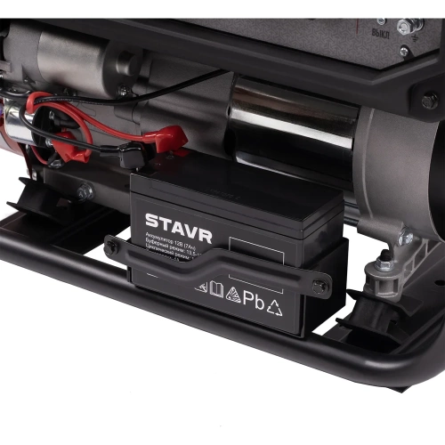 Генератор бенз. 3500/3200 Вт, 230В, 50Гц, эл.стартер + ручной, STAVR SEG 3500E, Ставр 9040200016 фото 9 Генератор бенз. 3500/3200 Вт, 230В, 50Гц, эл.стартер + ручной, STAVR SEG 3500E, Ставр 9040200016 фото 9