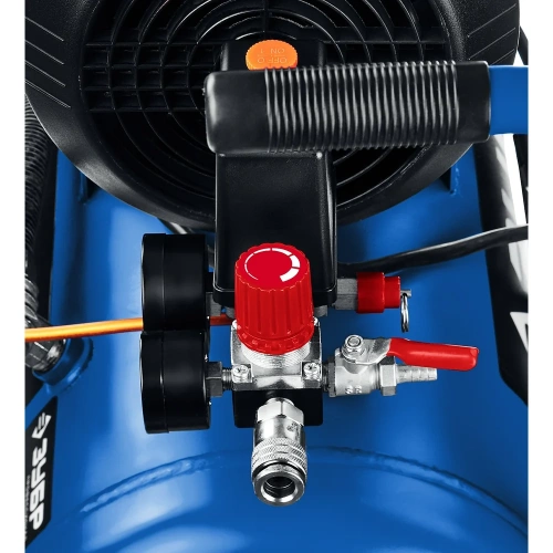 Воздушный масляный компрессор Зубр Профессионал 400 л/мин, 50 л, 2200 Вт, КПМ-400-50 фото 8