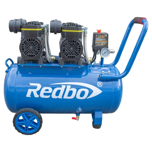 Компрессор безмасляный Redbo 2.4кВт, 210л/мин, 50л, 4 цилиндра, ACN-50/2400-2 39774 фото 5 Компрессор безмасляный Redbo 2.4кВт, 210л/мин, 50л, 4 цилиндра, ACN-50/2400-2 39774 фото 5