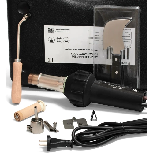 Набор для сварки линолеума Swissplast  фен сварочный LITE SWISSPLAST1600E/LINOLEUM фото 5