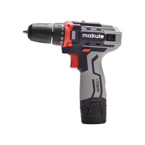 Дрель-шуруповерт аккумуляторная Makute с фиксатором вала (12В, 23Нм) CD126-L фото 3 Дрель-шуруповерт аккумуляторная Makute с фиксатором вала (12В, 23Нм) CD126-L фото 3