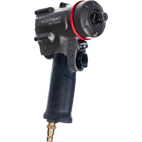 Компактный пневматический ударный гайковерт WIEDERKRAFT 1/2", 1200 Нм, 119 мм WDK-20420S фото 8 Компактный пневматический ударный гайковерт WIEDERKRAFT 1/2", 1200 Нм, 119 мм WDK-20420S фото 8