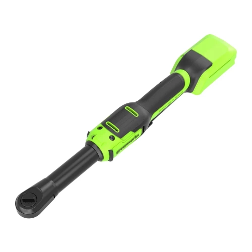 Гайковерт-трещотка аккумуляторный GreenWorks GD24RWX удлиненная, 24В, б/щет, 0-250 об/мин, 1/2DR, 80Нм, 170 мм, без АКБ и ЗУ, сумка 3804207 фото 6 Гайковерт-трещотка аккумуляторный GreenWorks GD24RWX удлиненная, 24В, б/щет, 0-250 об/мин, 1/2DR, 80Нм, 170 мм, без АКБ и ЗУ, сумка 3804207 фото 6