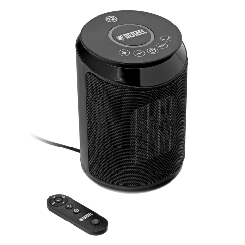 Тепловентилятор керамический DTFC-2000X, 2 кВт, wi-fi, пульт, динамик, вращение, 3 реж. Denzel фото 2