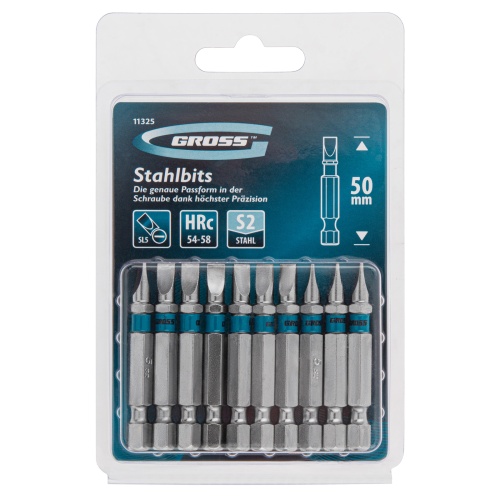 Бита SL5 х 50, сталь S2, 10 шт. Gross фото 5