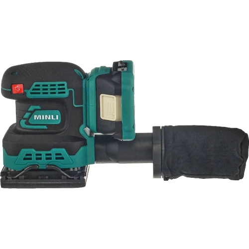Аккумуляторная бесщеточная эксцентриковая шлифовальная машина MINLI 110x100mm Li-ion 18Vx2 DC701-2.0A