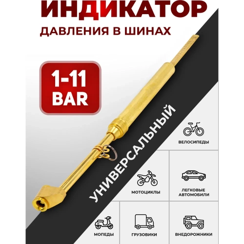 Индикатор для проверки давления в шинах Forsage 1-11 bar F-S480(57013) фото 3
