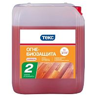 Состав для защиты древесины Текс Огнебиозащита Универсал 10 л