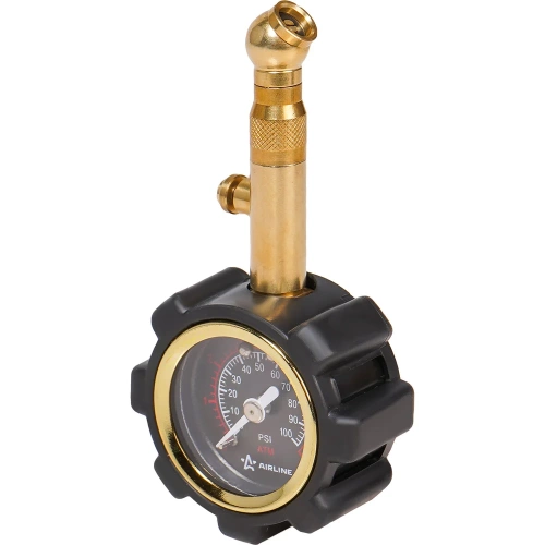 Стрелочный манометр Airline PRO 7АТМ, 40 мм, с клапаном сброса AEAS001 фото 3