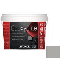 Затирка для плитки Litokol EpoxyElite E.03 Жемчужно-серая 2 кг