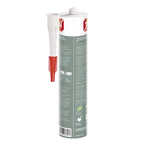 Клей ТЕХНОНИКОЛЬ MASTER акриловый Экспресс, белый, 280 мл, 12 шт фото 3