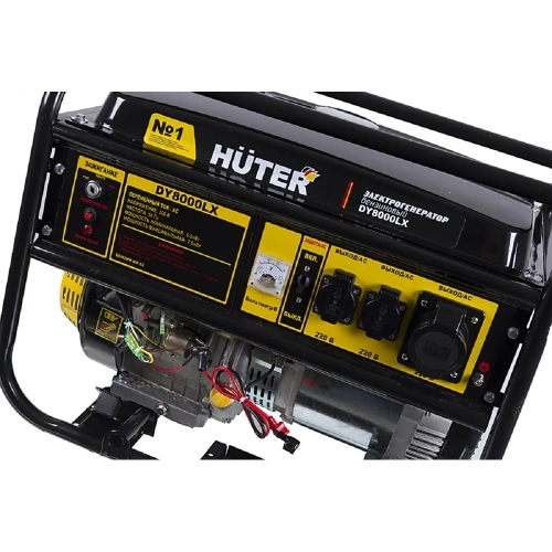 Бензиновый генератор Huter DY8000LX 64/1/19 фото 8