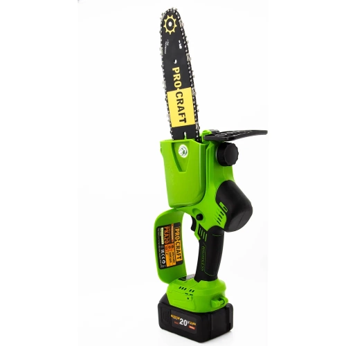 Комплект Пила цепная Procraft PKA20 + акб 4Ач BAT20/4 Li + ЗУ ZAR20/1 + 2 шины PKA20_set фото 8