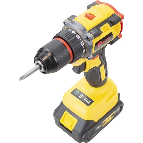 Аккумуляторная дрель EDON AD-18BL набор 24893 фото 6