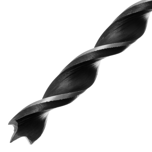 Сверло по дереву, 10 х 300 мм, цилиндрический хвостовик Сибртех фото 3