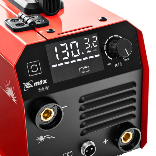 Аппарат инвертор. полуавтомат. cварки FCAW-130, 130 А, ПВ 60%// MTX фото 12