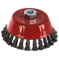 Корщетка-чашка Fit 39469 стальная витая гайка М14 125 мм