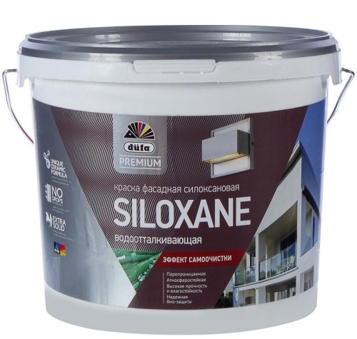 Краска фасадная Dufa Siloxane База 1 2,5 л Краска фасадная Dufa Siloxane База 1 2,5 л