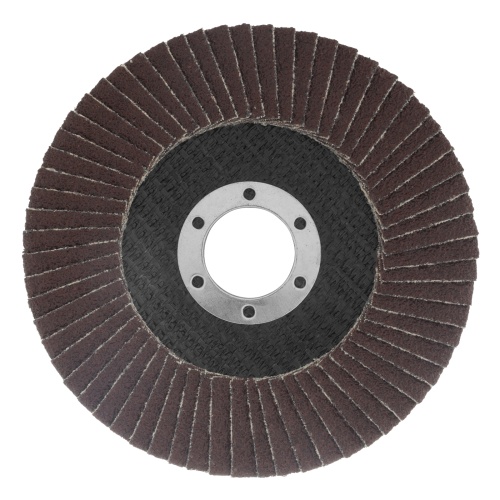 Круг лепестковый торцевой КЛТ-1, зернистость Р40(40Н) 115 х 22.2 мм, "БАЗ" фото 2 Круг лепестковый торцевой КЛТ-1, зернистость Р40(40Н) 115 х 22.2 мм, "БАЗ" фото 2