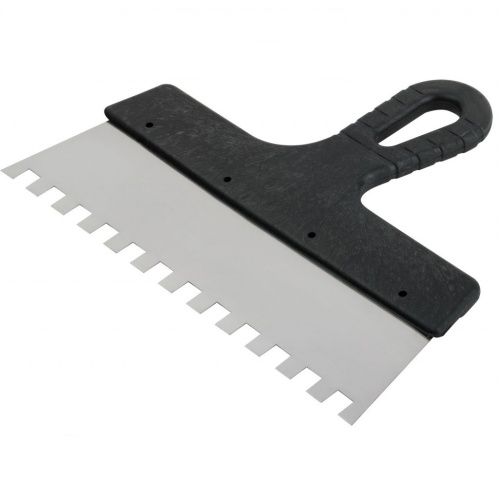 Шпатель зубчатый Fit 06640 250 мм зуб 10х10 мм фото 3