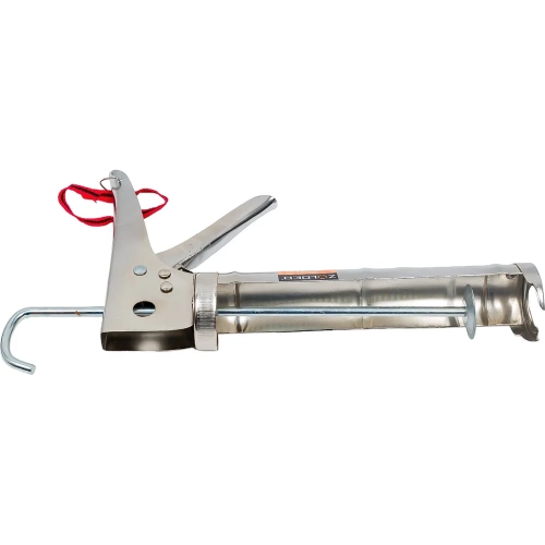 Пистолет для герметиков ZOLDER Люкс оцинкованный, полукорпусный, зубчатый шток 1/24 С803 фото 3