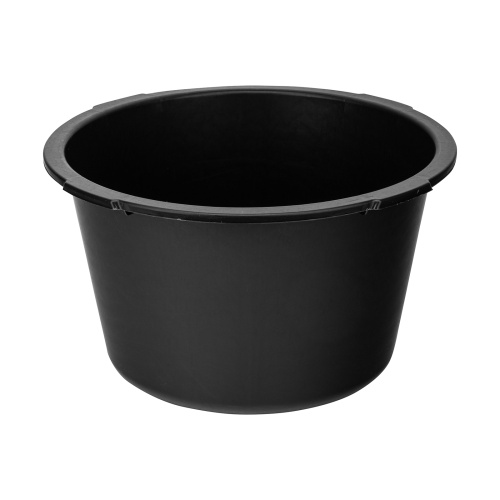 Таз круглый строительный, черный, 30 л, Сибртех Таз круглый строительный, черный, 30 л, Сибртех