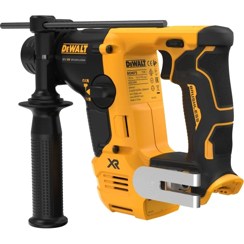 Аккумуляторный перфоратор Dewalt DCH072L2, 12 В, 1.2 Дж, 4280 уд/мин, с 2 АКБ 3 Ач и ЗУ, в кейсе TSTAK DCH072L2-QW фото 6