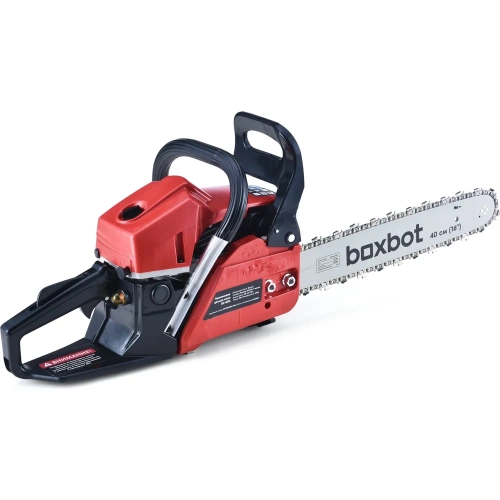 Бензиновая цепная пила Boxbot BS-4516, 45 куб.см, шина 40 см, шаг 0,325, паз 1,5 мм, 64 звена 904337.BS-4516-2